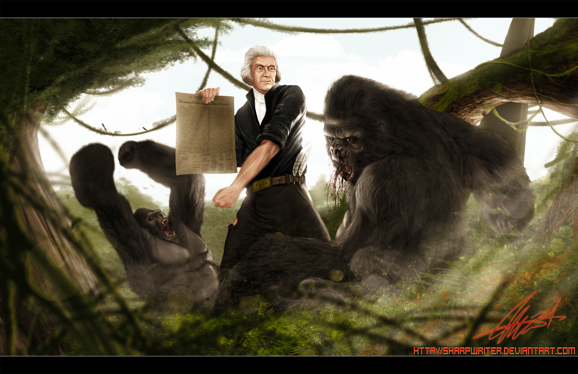 Jefferson vs Gorilla